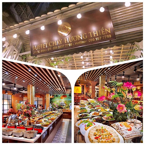 buffet chay hương thiền