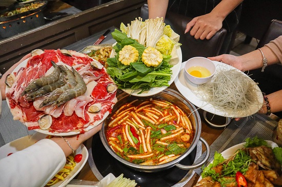 top 5 quán buffet ngon quận Ba Đình