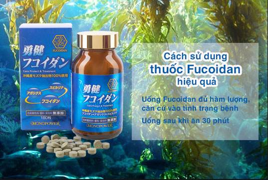 Cách uống Fucoidan sao cho đúng?
