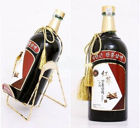 nước hồng sâm hanil chai 3400ml sang trọng