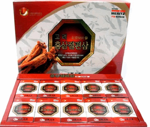hồng sâm lát mật ong hiệu merits hàn quốc
