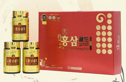 korean red ginseng gold hàn quốc hộp 3 lọ