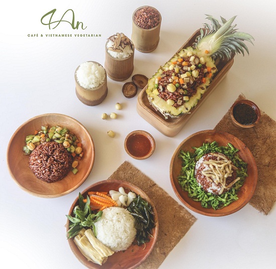 những món ăn hấp dẫn tại quán chay 4an