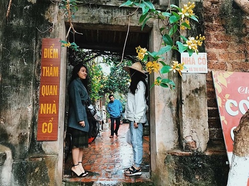 làng cổ đường lâm hà nội