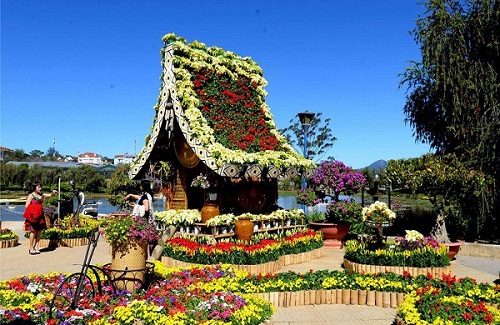 thiên đường hoa đà lạt