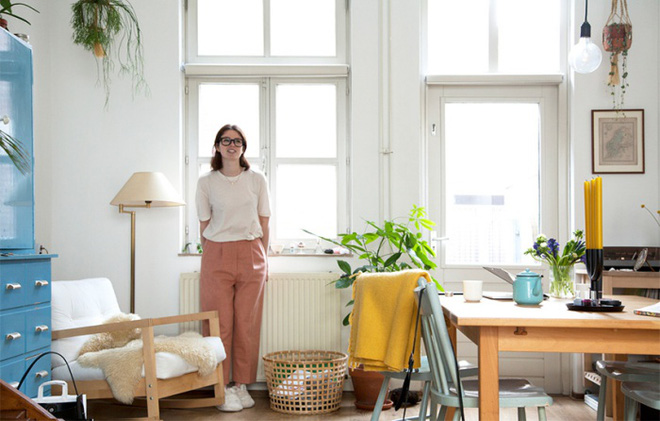 Căn hộ nhỏ vọn vẹn 30m² nhưng góc nào cũng quá đỗi dễ thương của cô gái độc thân - Ảnh 3.