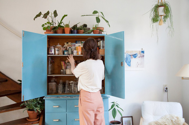 Căn hộ nhỏ vọn vẹn 30m² nhưng góc nào cũng quá đỗi dễ thương của cô gái độc thân - Ảnh 5.