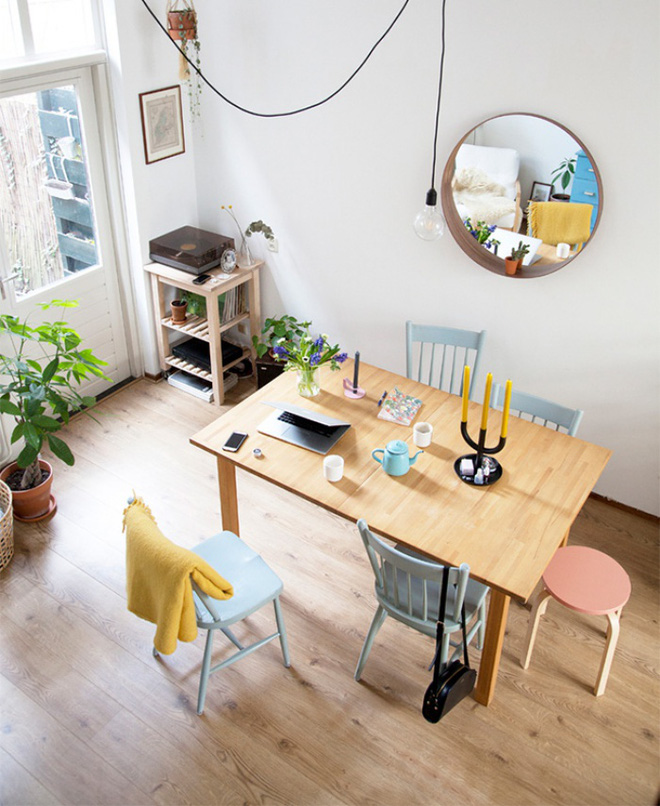 Căn hộ nhỏ vọn vẹn 30m² nhưng góc nào cũng quá đỗi dễ thương của cô gái độc thân - Ảnh 4.