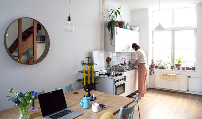 Căn hộ nhỏ vọn vẹn 30m² nhưng góc nào cũng quá đỗi dễ thương của cô gái độc thân - Ảnh 7.