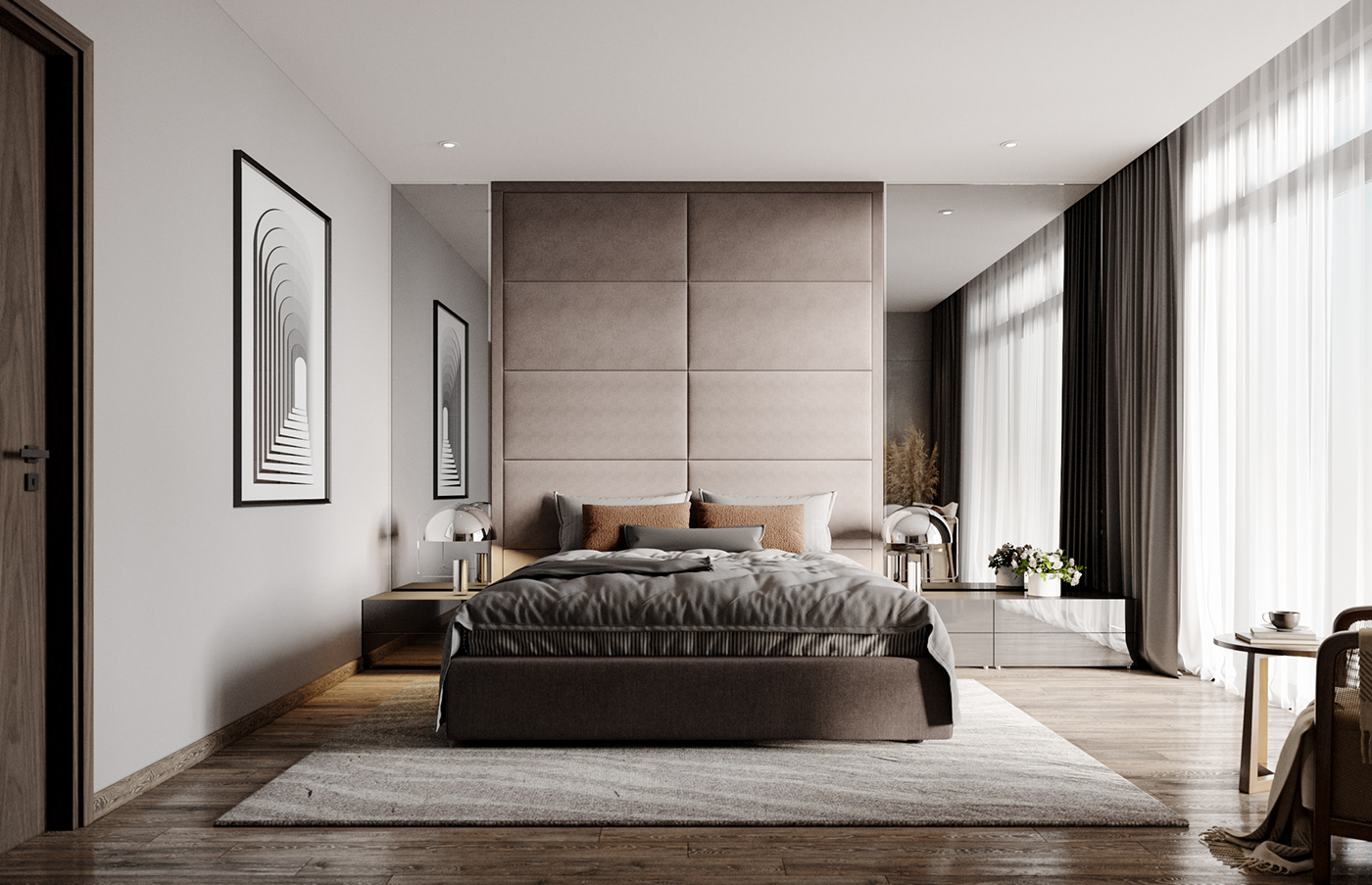 Tư vấn thiết kế nhà ống lệch tầng 4,4 x 13,5m phong cách hiện đại với chi phí 197 triệu đồng - Ảnh 13.