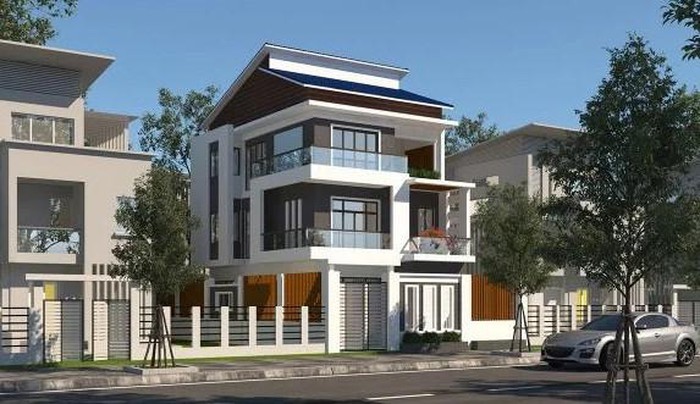 hệ thống cửa bằng nhôm kính màu nâu đen