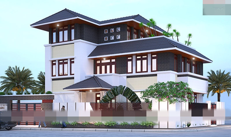 biệt thự 2 mặt tiền