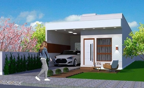 nhà mái bằng thoáng đẹp