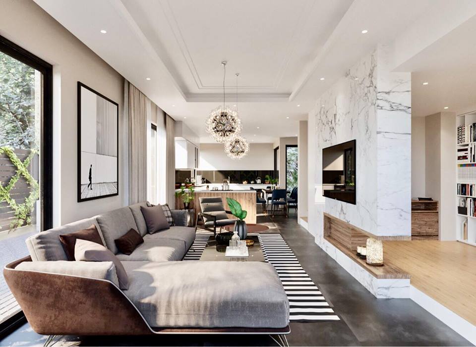 Bộ ghế sofa hình chữ L sang trọng