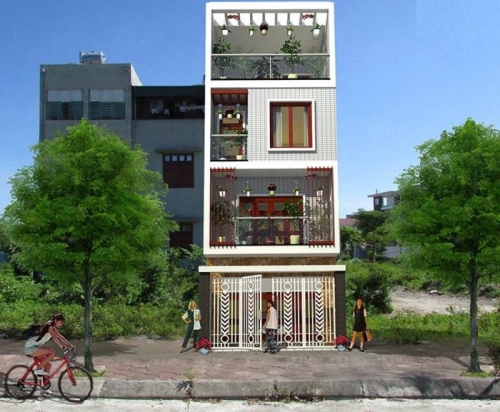 mặt tiền nhà phố