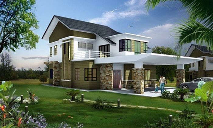 biệt thự nhỏ gọn