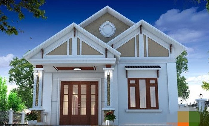 Mẫu nhà cấp 4 mái Thái diện tích 190m2 được thiết kế và bài trí theo phong cách tối giản