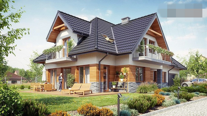 Biệt thự vườn phong cách đồng quê Pháp