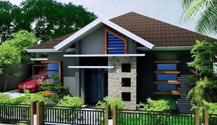Mẫu nhà mái Thái phong cách tân cổ điển tọa lạc trên khu đất 400m2