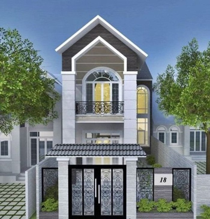 Mẫu nhà mái Thái gây ấn tượng với người ngắm