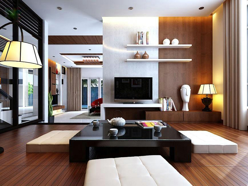thiết kế phòng khách
