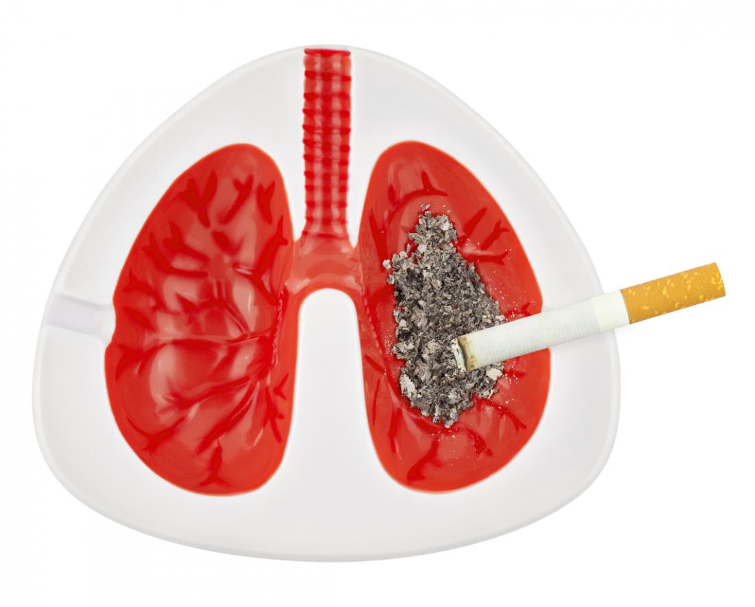 hút thuốc hại phổi