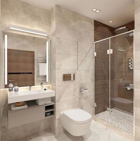 hình ảnh phòng tắm nhà ống 2 tầng