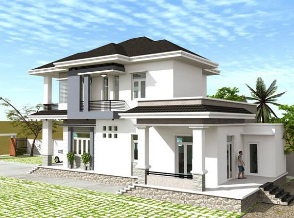 mẫu nhà vuông phong cách Bắc Âu