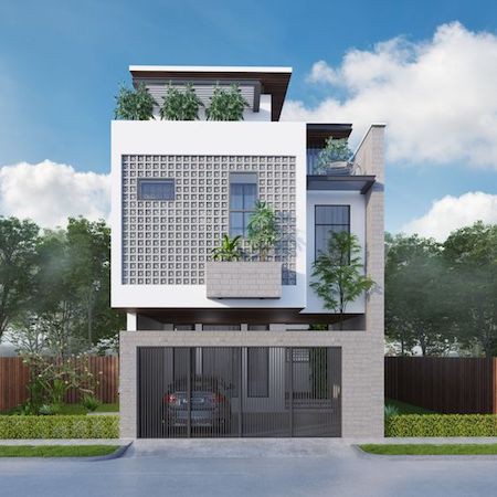 mẫu nhà 2 tầng đẹp