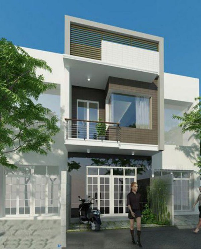 mẫu nhà 6x10m dạng ống