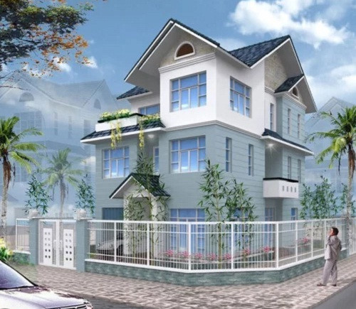 mẫu biệt thự 3 tầng đẹp
