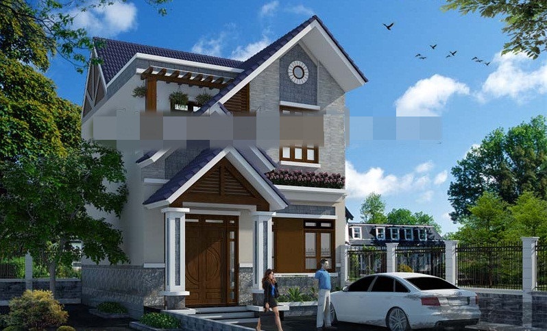 biệt thự 2 tầng