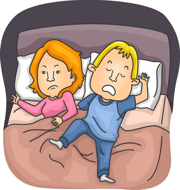 Người mắc hội chứng REM có thể ảnh hưởng xấu tới giấc ngủ của người khác.
