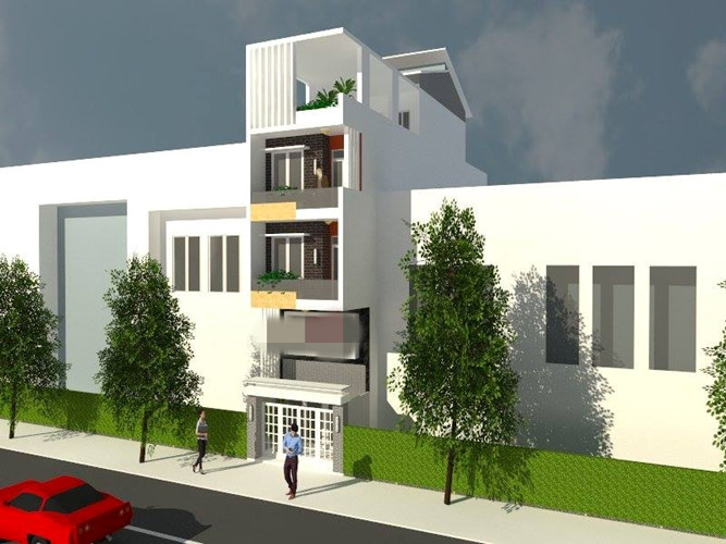 thiết kế nhà phố