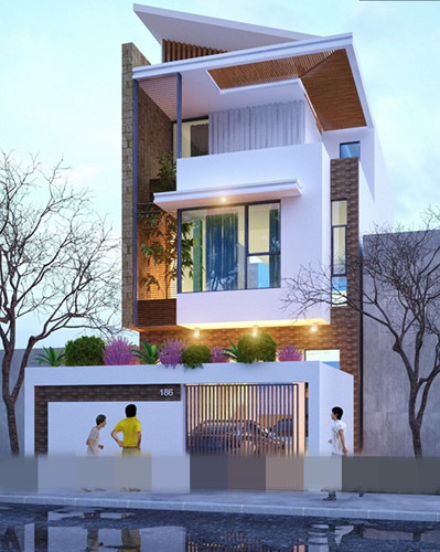 nhà ống hiện đại