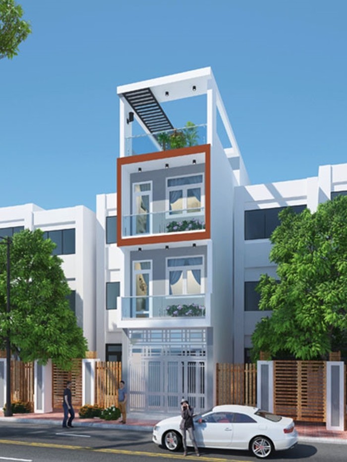 nhà ống 60m2 nổi bật nhất phố