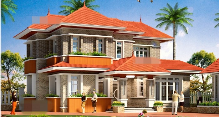 Mẫu biệt thự vườn 950 triệu đồng