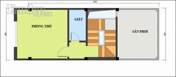 Mặt bằng tầng 4