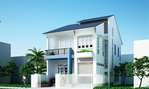 Kiểu nhà 1 trệt, 1 lầu