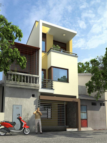 mẫu nhà 3 tầng