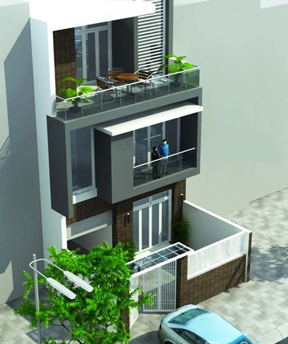 nhà 3 tầng đẹp