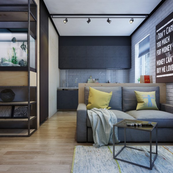 Căn hộ 48m2 hiện đại
