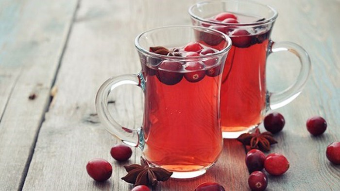 10 thức uống tốt cho tim mạch ngày lạnh-Cocktail nam việt quất nóng hổi