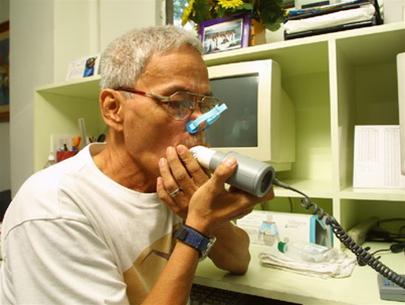 Người mắc bệnh COPD nặng