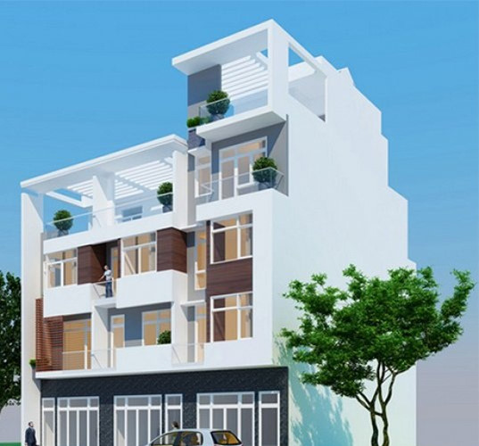 nhà phố liền kề 5 tầng