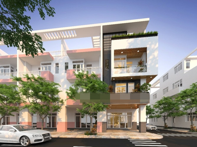 ngôi nhà liền kề đẹp
