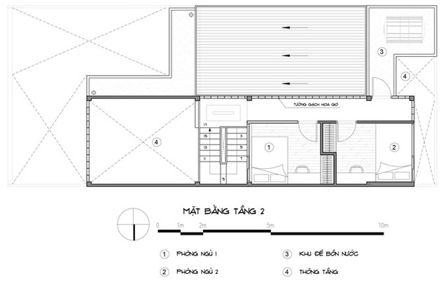 nhà phố 2 tầng hiện đại
