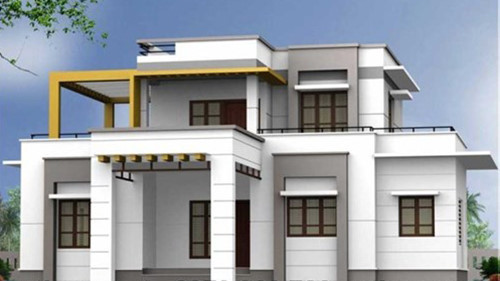 mẫu biệt thự 2 tầng