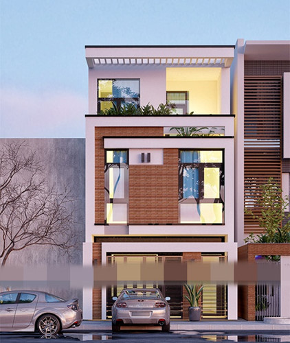 ngôi nhà phố thiết kế đẹp