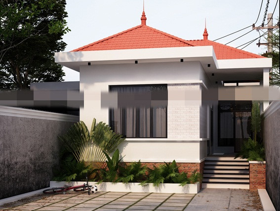 Ngôi nhà ống hiện đại, sang trọng